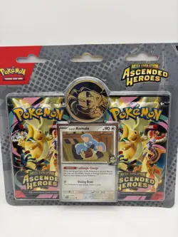 Pokemon TGC Ascended Heroes - 2 Pack Larry Blister - New & Sealed Cosmos Swirl - Image 1