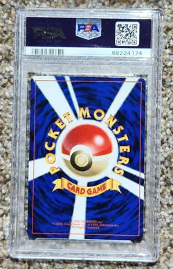 1997 POKEMON JAPANESE PROMO MT. FUJI STAMP RALLY #25 SURFING PIKACHU PSA 9 MINT - Image 3
