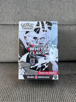 Pokemon TCG Scarlet & Violet—White Flare Booster Bundle Box English factory seal - Image 1