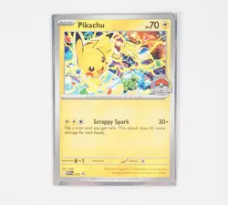 Pokemon TCG Pikachu Single Card & Gengar Ectoplasma 1/ Deck Box Age 6+ - Image 2