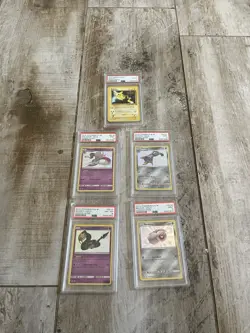 Pokemon PSA Graded Card Lot Of 5- PSA 9s 8s & A PSA 6- LNC- Free Shipping - Image 2