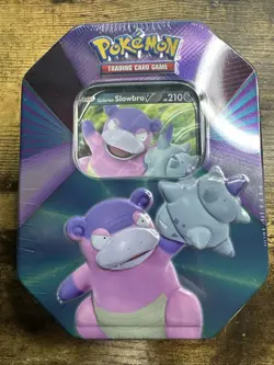 Pokemon TCG 2021 -Galarian Slowbro V Tin - Factory Sealed New - Image 1