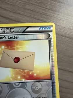 Pokemon TCG Trainer Professor’s Letter 123/146 Reverse Holo XY NM - Image 3