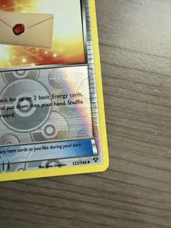 Pokemon TCG Trainer Professor’s Letter 123/146 Reverse Holo XY NM - Image 5