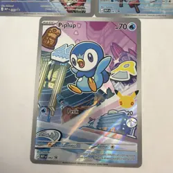 Pokemon First Partner Illustration Rare Turtwig Chimchar Piplup 30th Anniversary - Image 3