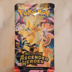 Pokemon TCG Ascended Heroes Single Booster Packs Sealed (IN HAND( 50 AVAILABLE) - Image 1