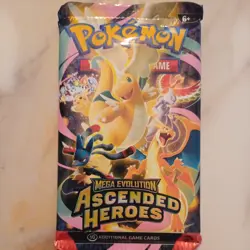 Pokemon TCG Ascended Heroes Single Booster Packs Sealed (IN HAND( 50 AVAILABLE) - Image 2