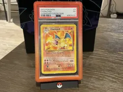 Pokemon TCG 2002 Legendary Collection Charizard 3/110 PSA 1 - Rare - Image 1