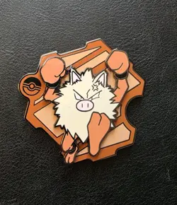 Primeape 151 Pokemon Journey Puzzle Fridge Magnet S-Chinese Offical New - Image 1