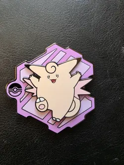 Clefable 151 Pokemon Journey Puzzle Fridge Magnet S-Chinese Offical New - Image 1