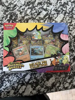 Pokemon Ascended Heroes First Partners Deluxe Pin Collection Ready To Ship 📦 - Image 1