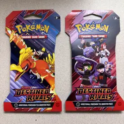 Pokemon Scarlet & Violet Destined Rivals Sleeved Booster Packs English - 2pks - Image 1