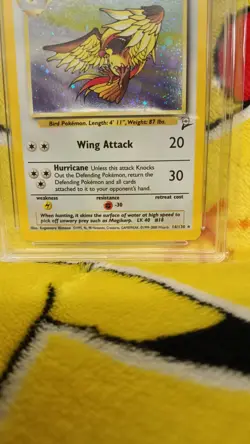 Pokemon Base Set 2 1999-2000 Pidgeot Holo 14/130 Ace Graded 8 NM-MT - Image 2