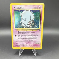 Pokemon Wobbuffet Holo Rare 16/75 Neo Discovery 2001 English 90 HP Unlimited - Image 1