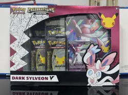 Pokemon TCG Celebrations Collection Dark Sylveon V Box - Image 1