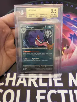 Pokemon Gengar Holo Rare TCG 57/198 Halloween Trick or Trade Bgs 9.5 Gem Mint - Image 1