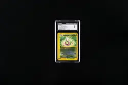 2002 POKEMON EXPEDITION REVERSE HOLO #54 MEGANIUM CGC 9 - Image 1