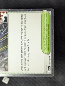 Team Rocket's Factory 173/182 - Destined Rivals Prize Pack Holo Pokemon TCG NM - Image 5