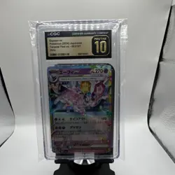 CGC Pristine 10 Pokemon Terastal Fest ex Sylveon ex Espeon ex Holo Lot Japanese… - Image 2
