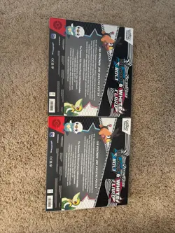 Pokemon TCG Unova Poster Collection Black Bolt White Flare 2 pack - Image 2