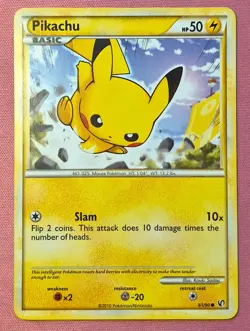 Pikachu 61/90 Undaunted Regular Common LP - Image 1