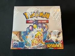 Pokemon Surging Sparks TCG Scarlet & Violet Booster Box 36 packs Sealed New - Image 1
