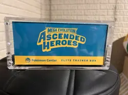 Ascended Heroes ETB Pokemon Center Exclusive New Sealed TCG With Acrylic Case - Image 5