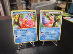 Slowpoke Slowbro Undaunted 66/90 38/90 Pokemon - Image 1