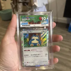 Pokemon - Snorlax - 076/095 - Sm10 Double Blaze - Japanese - ACE Gem Mint 10 - Image 1