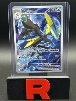 Pokemon TCG Inteleon 142/132 Illustration Rare ME01: Mega Evolution NM - Image 1