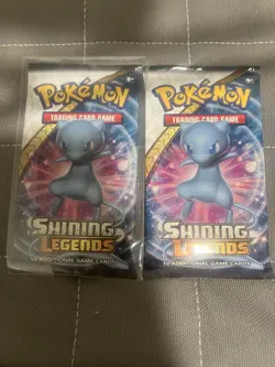 Two Nintendo Pokemon TCG: 2017 Shining Legends Booster Packs - Image 1