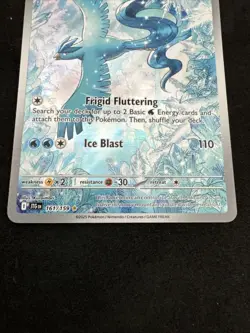 Pokemon TCG Articuno 161/159 Sv09: Journey Together Illustration Rare Holo - Image 3