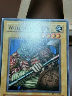 HP Wolf Axwielder LOD-052 Yu-Gi-Oh! Unlimited Edition Yugioh Card - Heavy Play - Image 2