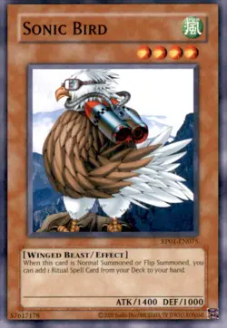 Retro Pack #RP01-EN075 Sonic Bird - Image 1