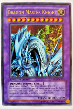 YuGiOh TCG: Dragon Master Knight UE02-EN001 Limited Edition Near Mint (NM) - Image 1