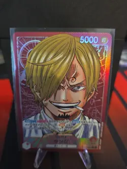 One Piece Sanji Alt Art Leader PRB01-001 Japanese - Near Mint - Image 1