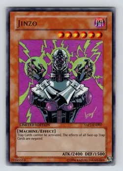 Jinzo YAP1-EN007 Ultra Rare Limited LP Yugioh Card - Image 1