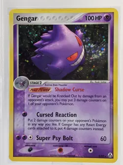 Pokemon TCG Gengar Legend Maker Holo Rare Card 5/92 - PSA 8 - FRESH GRADE! - Image 2
