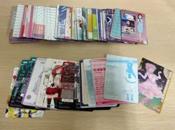 Love Live Wafer Trading card game promo rare lot 104 bulk cards five opened - Image 2