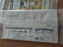 Pokemon 25th Anniversary General Mills Cereal 7 sealed packs 3 Card Pack Lot - Image 3