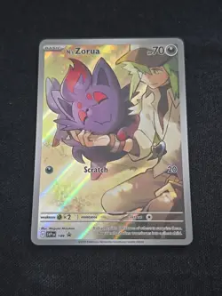 N's Zorua 189 Sv: Scarlet & Violet Promo Cards Holo - Image 1