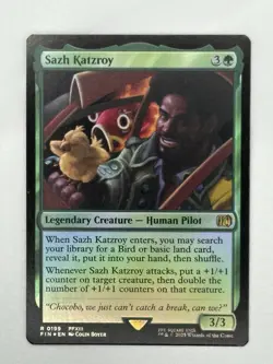 Magic The Gathering: FINAL FANTASY Sazh Katzroy Non Foil Rare #199 - Image 1