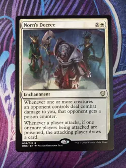 Norn's Decree (NM) Commander: Phyrexia: All Will Be One - MTG - Image 1