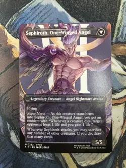 Sephiroth, Fabled SOLDIER (0382) (Borderless) Final Fantasy Regular - Image 2