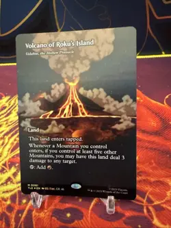 Volcano of Roku's Island - Valakut, the Molten Pinnacle (Borderless) Avatar FOIL - Image 4