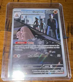 Team Rockets Dugtrio - 239/217 - Ascended Heroes - Illustration Rare Pokemon TCG - Image 1
