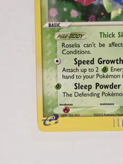 Roselia 9/97 EX Dragon 2003 Rare Holo e-Series Pokemon Card HP - Image 5