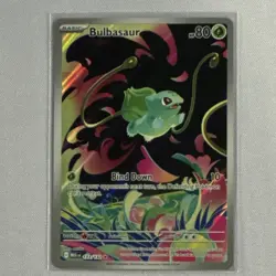 Pokemon Bulbasaur Illustration Rare Me01 Mega Evolution 133/132 - Image 1