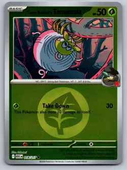 TEAM ROCKET'S TAROUNTULA (ENERGY SYMBOL PATTERN) 018/217 ASCENDED HEROES NM/M - Image 1