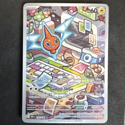Rotom 197/182 Illustration Rare Destined Rivals Pokemon Card 2025 NM - Image 1